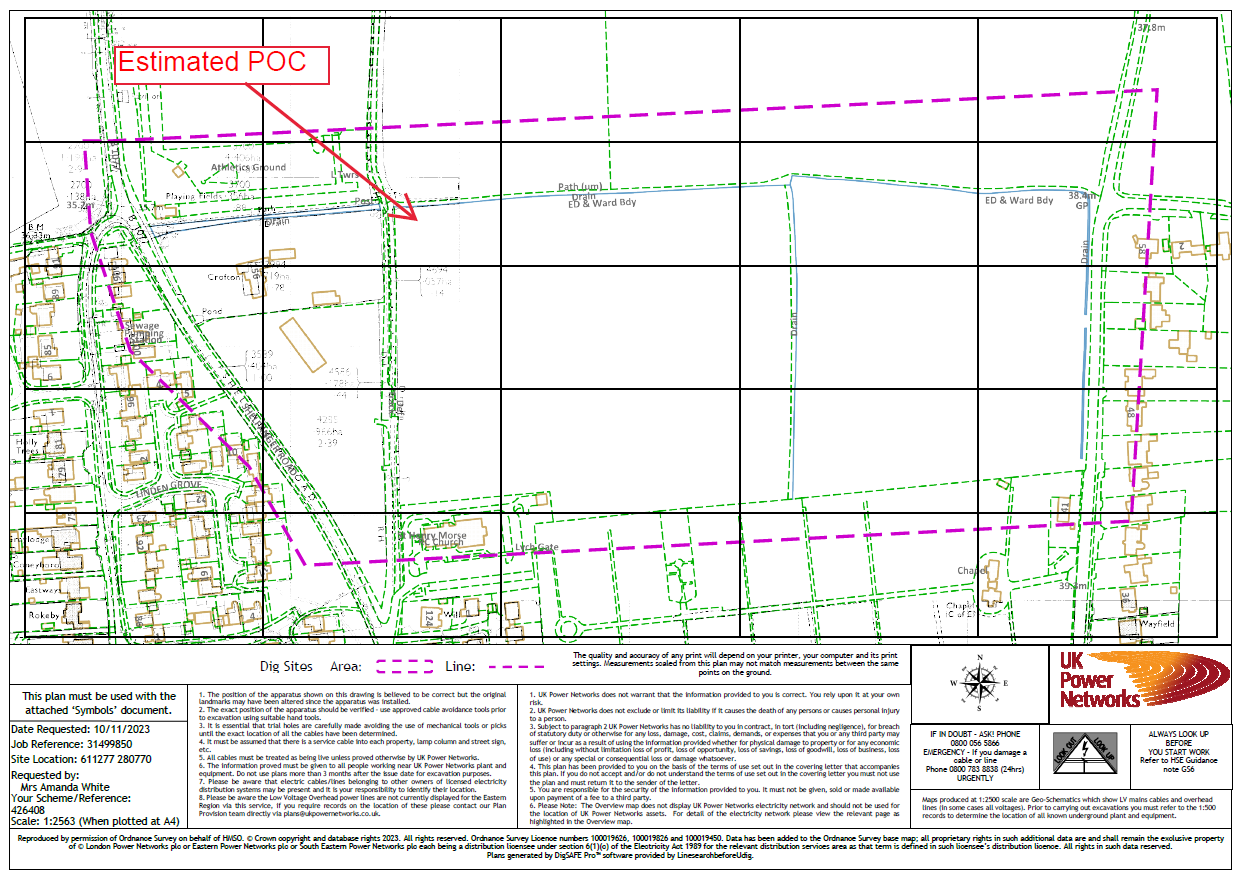 Land at Heywood Road, Diss POC & Capacity Report